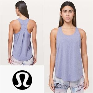 LULULEMON Love Tank *Pleated Heathered Purple Size 6